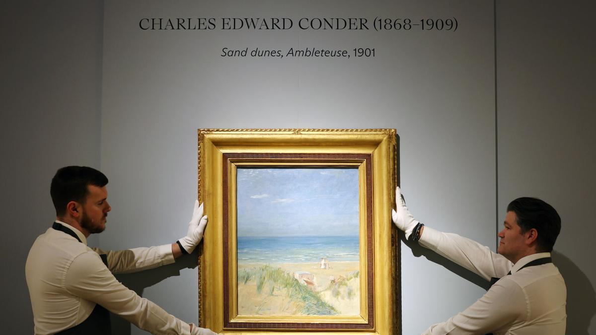 Una subasta en Christie's.