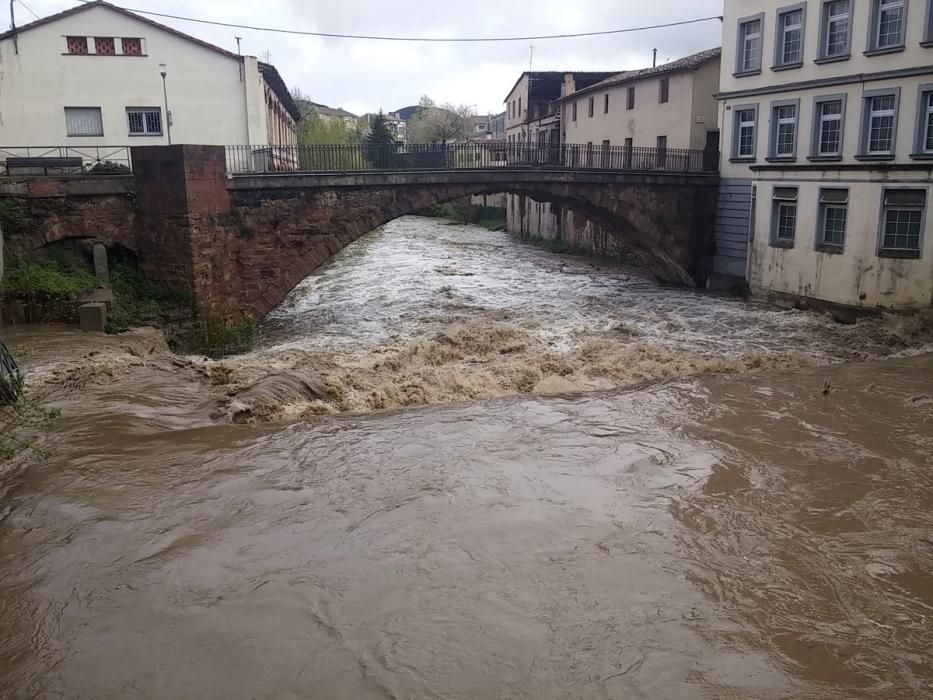 El Fluvià al seu pas per Olot