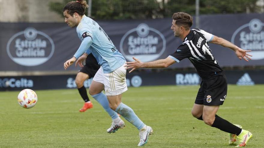 Celta b contra linense