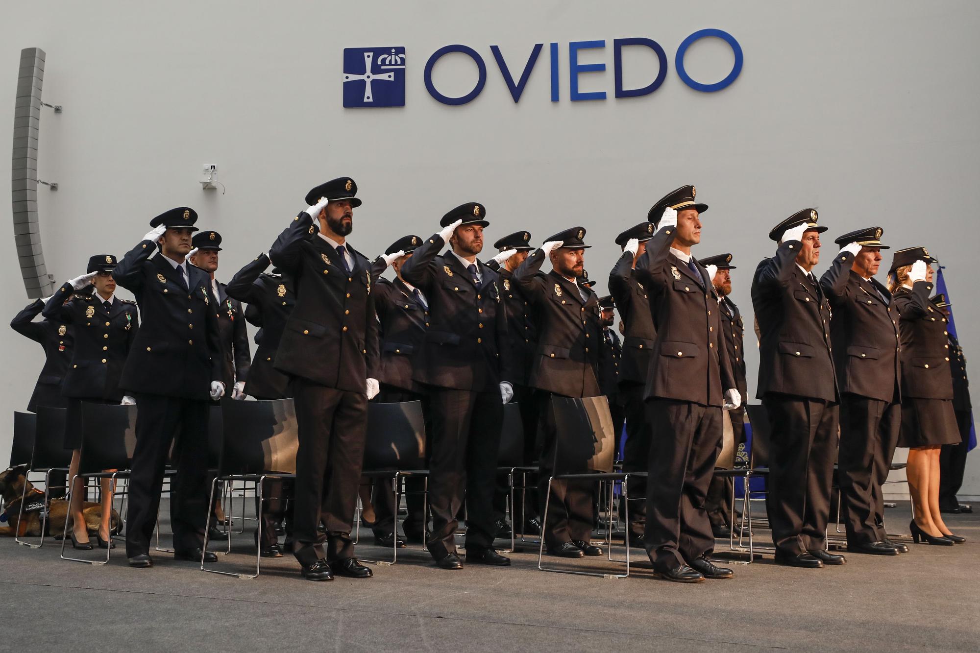 En imágenes: así fue la celebración de los Ángeles Custodios en Oviedo