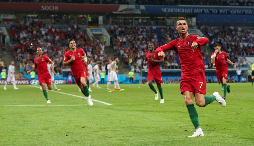 Mundial 2018: Las mejores imágenes del Portugal - España