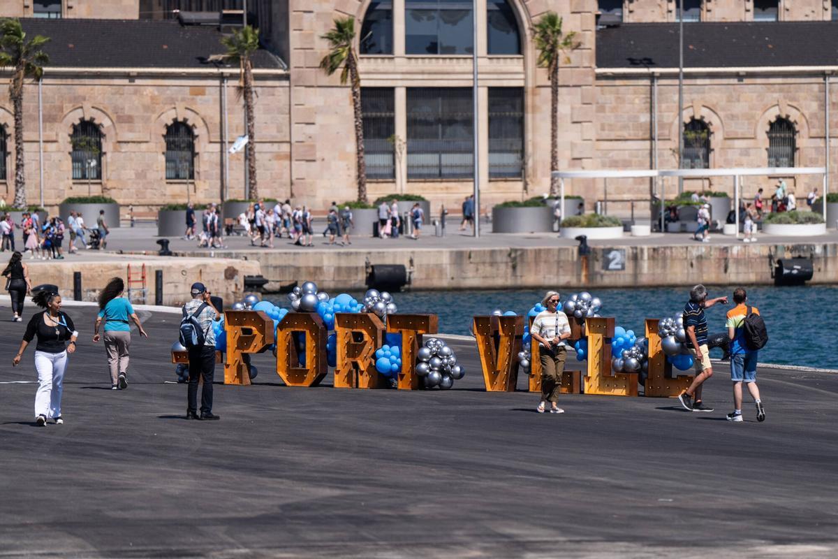 El Port abre 600 metros en el Moll Barcelona para que la ciudadanía pasee junto al mar