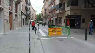 El carrer Monturiol de Figueres estarà tancat al trànsit fins al 20 de maig