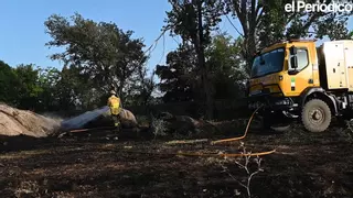Mil doscientas hectáreas quemadas: la superficie total que ha calcinado el incendio de Cáceres en dos días