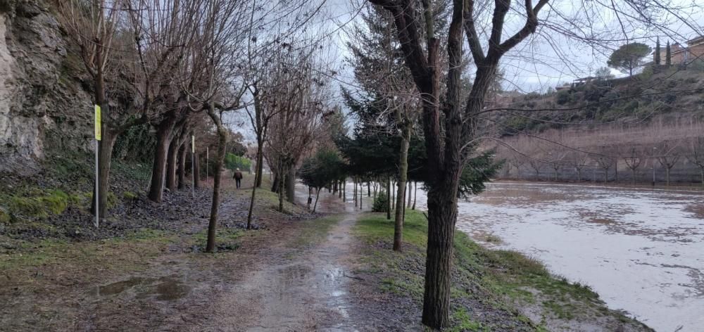 La pluja fa créixer el cabal dels rius a la Catalu