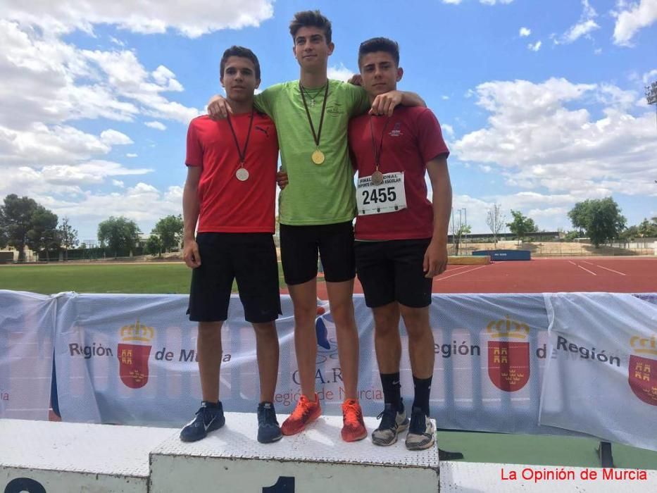 Final de atletismo de Deporte en Edad Escolar