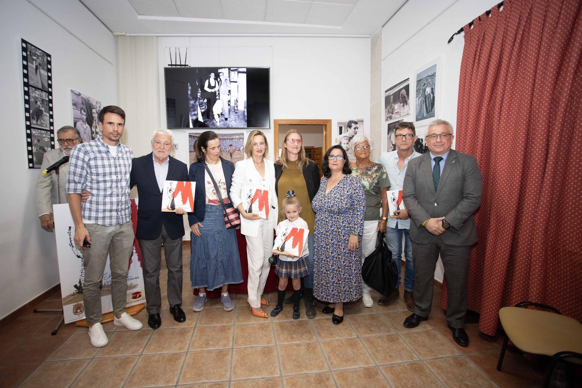 Presentación del libro "Esencia Mediterránea" dedicado al torero Manzanares en el Museo Taurino de Alicante