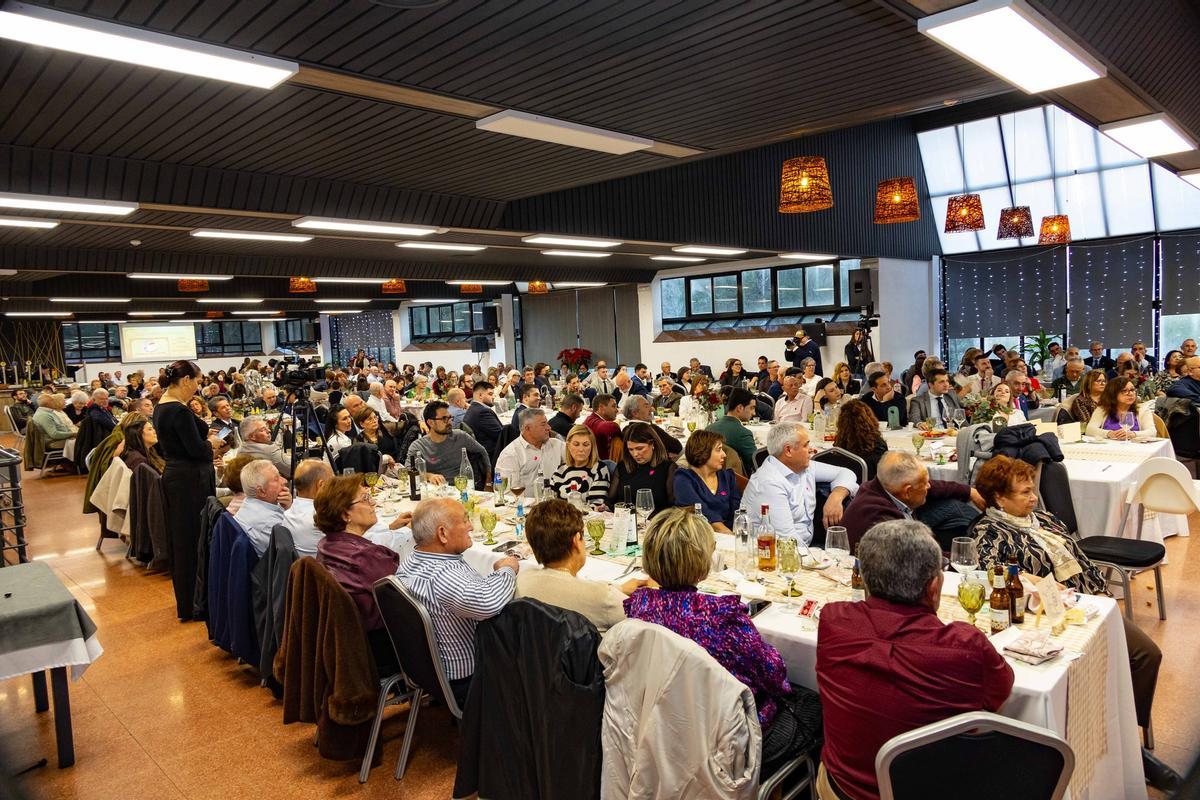 La gala tuvo lugar en el restaurante del Santuario de la Virgen de la Esperanza en Calasparra