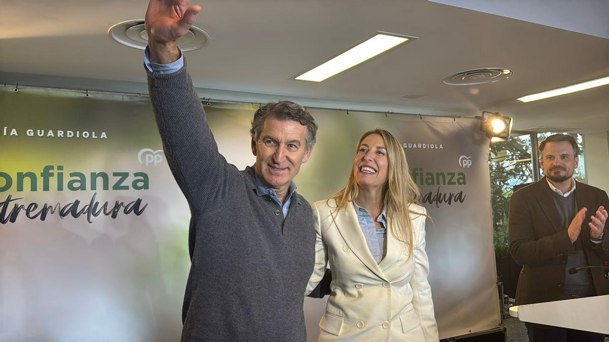 Feijóo dona suport a Guardiola a la "zona zero de la decadència sanchista"