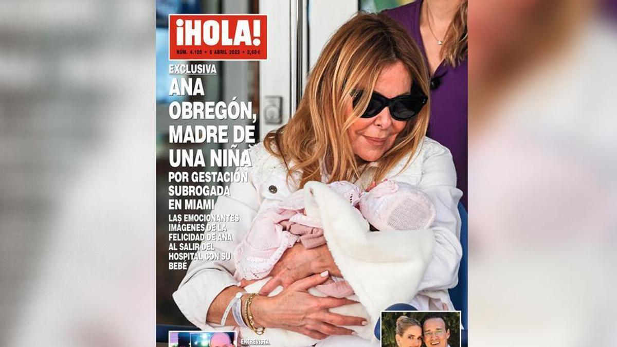 Ana Obregón, madre por gestación subrogada