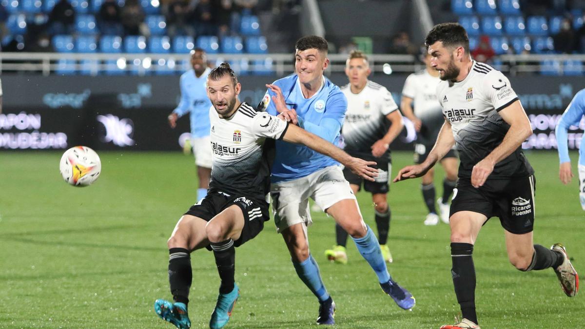 Imagen del partido entre la UD Ibiza y el FC Cartagena de la pasada temporada en Can Misses.