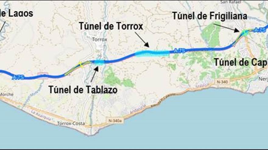 Invertirán 15 millones para mejorar la seguridad de varios túneles de la A-7