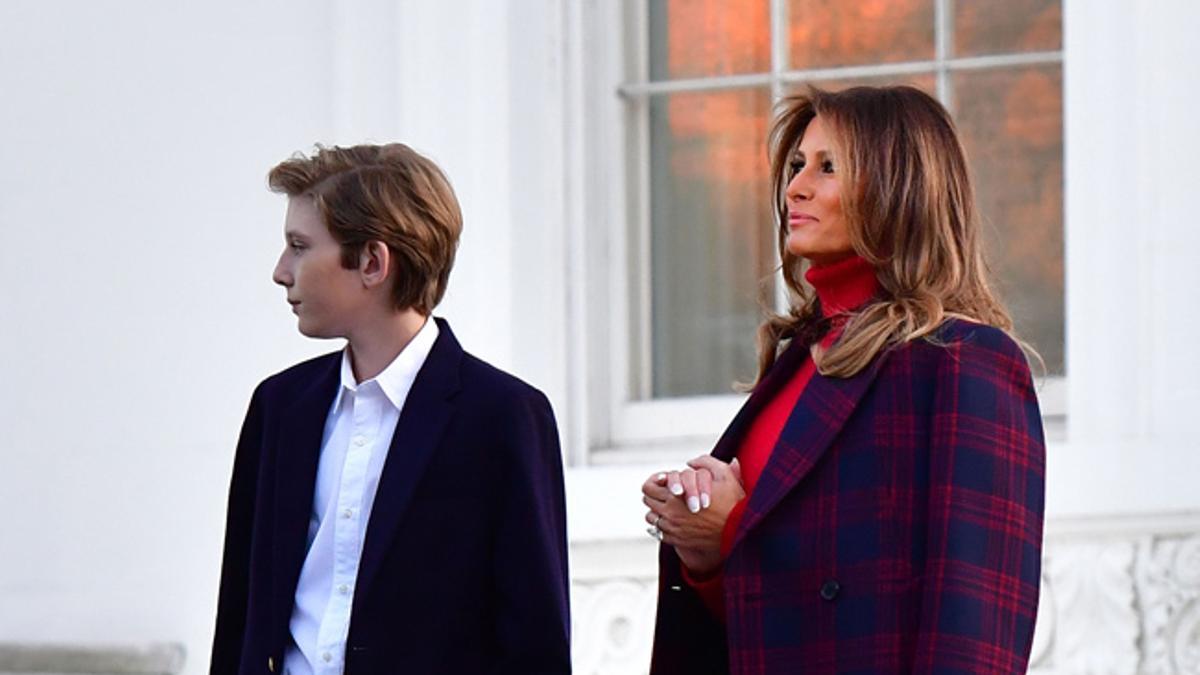 Melania Trump, lección a cuadros