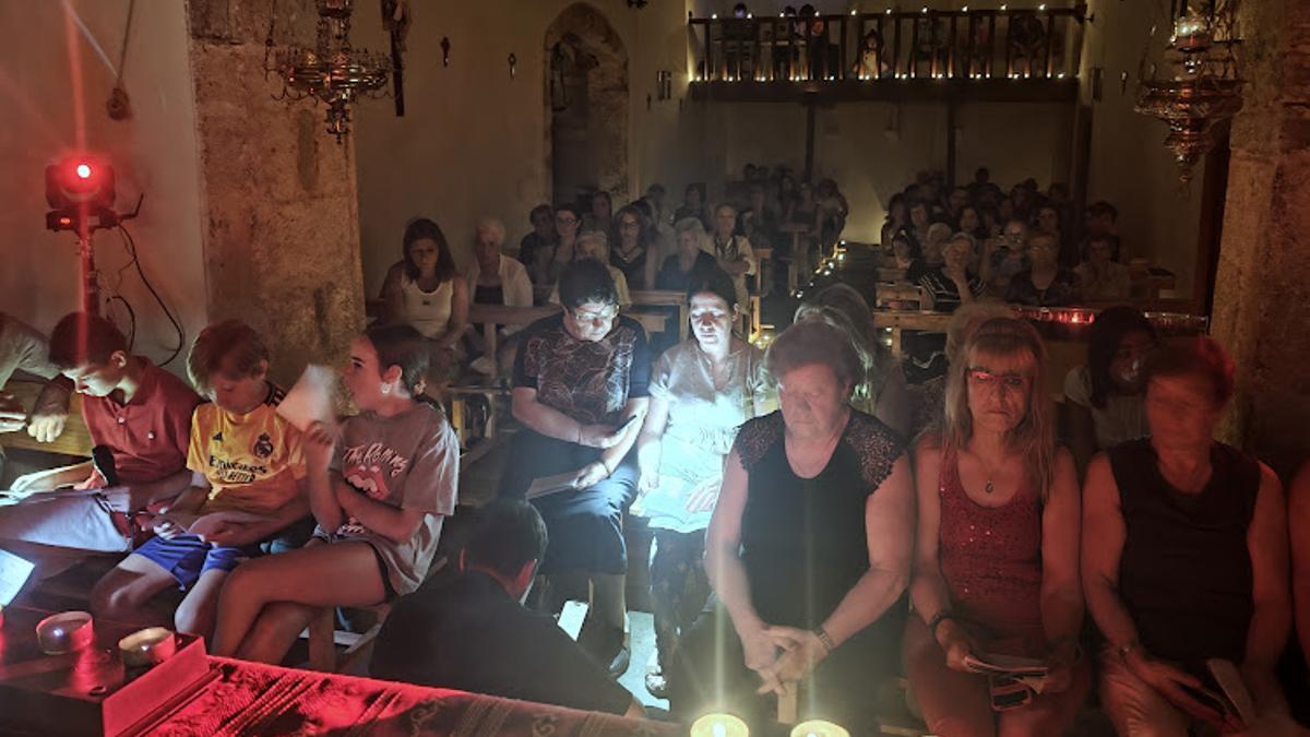 Noche de las velas en Puercas