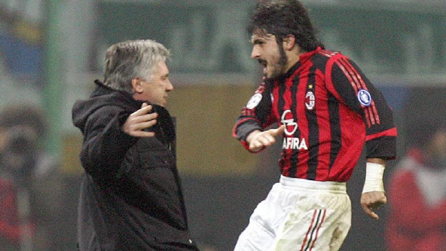 Gattuso-Ancelotti:  Historia de un desamor