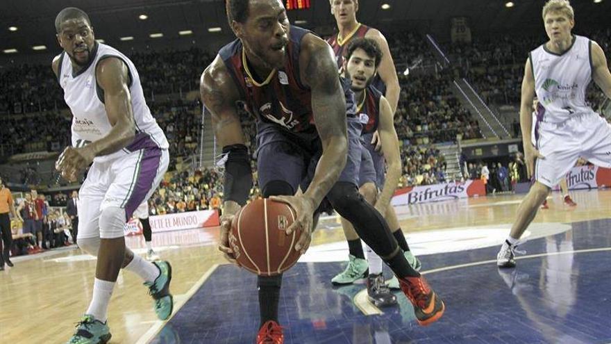 El Barcelona, finalista tras eliminar al Unicaja (87-79)