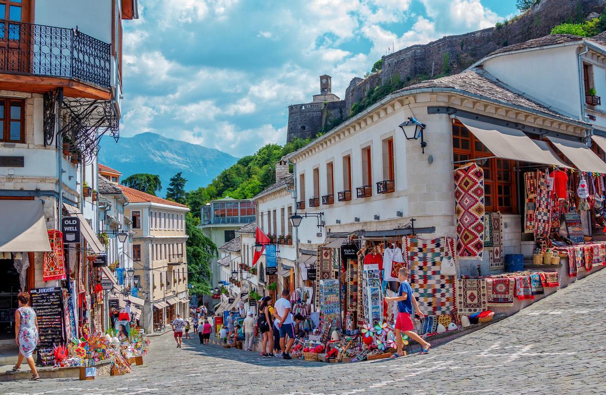 Gjirokastra, Albania.
