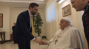 Así fue el encuentro entre el papa Francisco y el vicepresidente de EE.UU., JD Vance, en el Vaticano