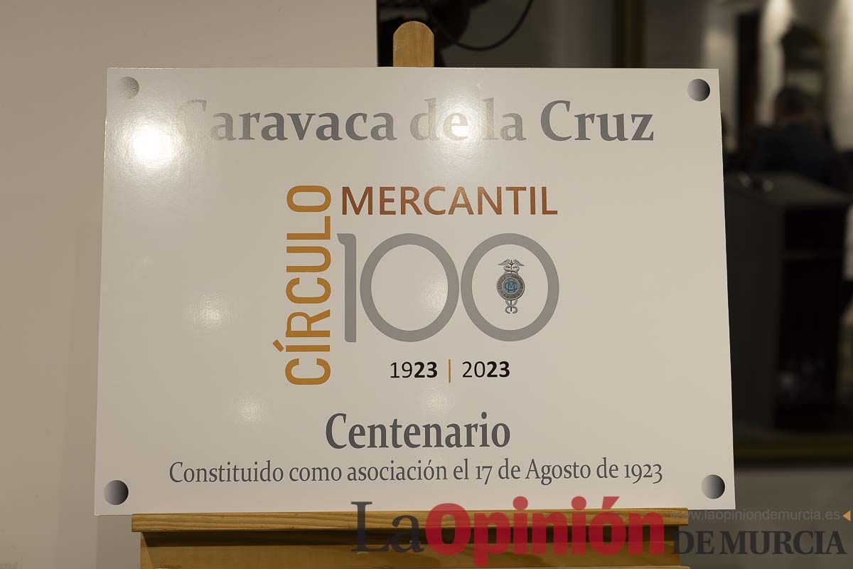 Celebración del centenario del Círculo Mercantil de Caravaca