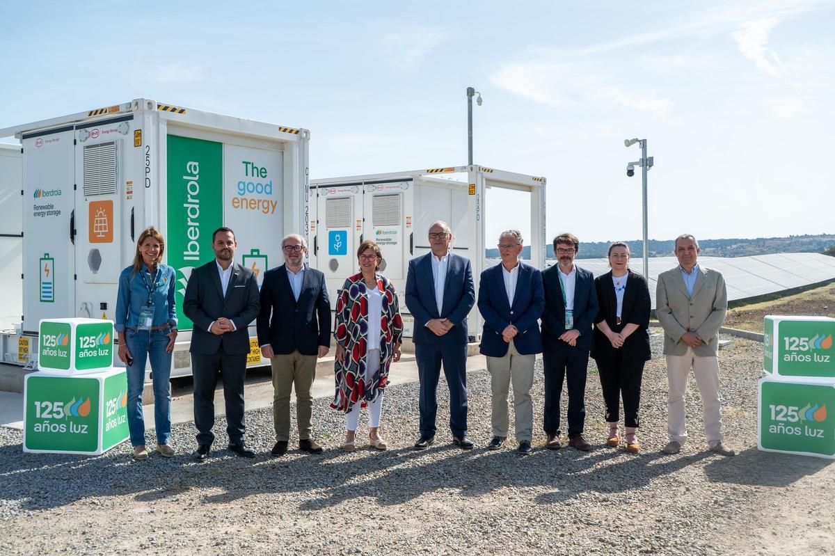 Iberdrola inaugura la bateria més gran per emmagatzemar energia