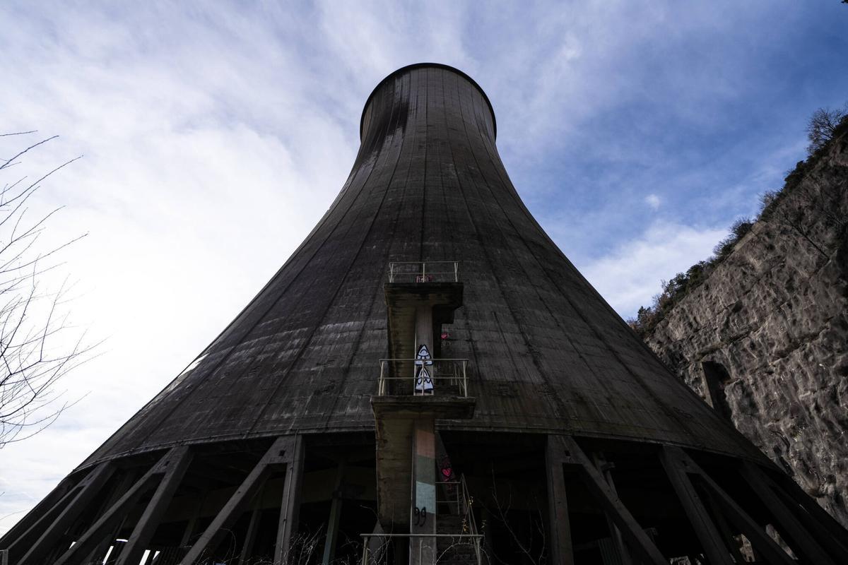 CERCS 29/01/2025 Sociedad. Cercs, pendiente de desmantelar la antigua central térmica. FOTO de ZOWY VOETEN