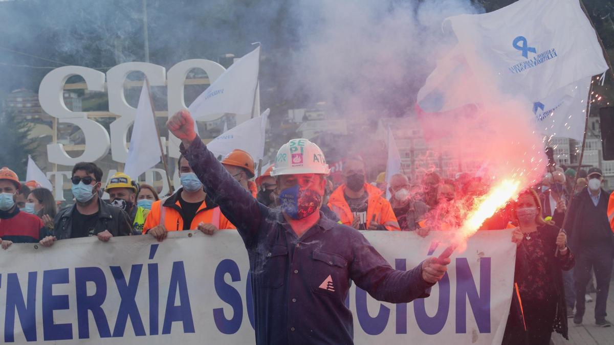 Imagen de una de las manifestaciones convocadas durante el pasado octubre.