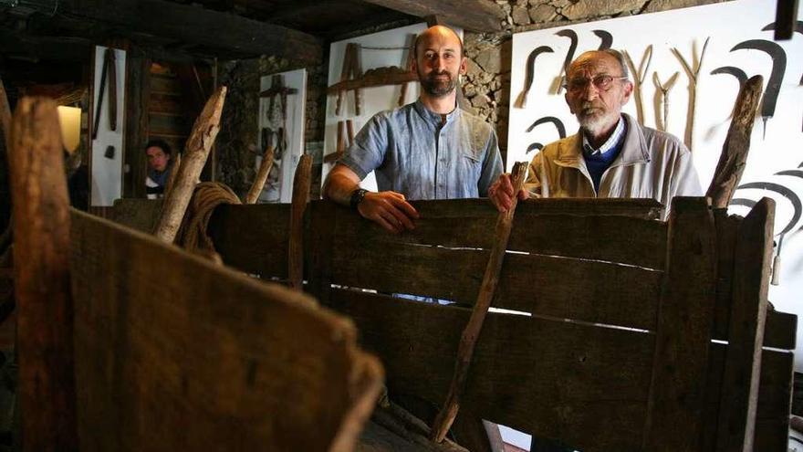 Imagen de archivo de Alfredo y Tino González, antes del fallecimiento de este en 2016. // Bernabé / Luismy