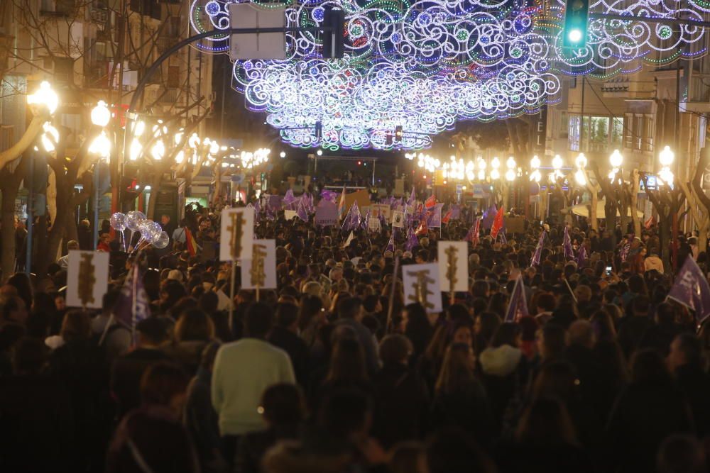 Manifestación del 8M en Alicante