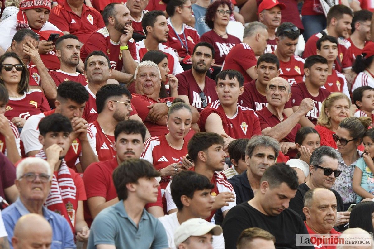 Así fue el encuentro del play off del Real Murcia y el Nástic en la lucha por el ascenso
