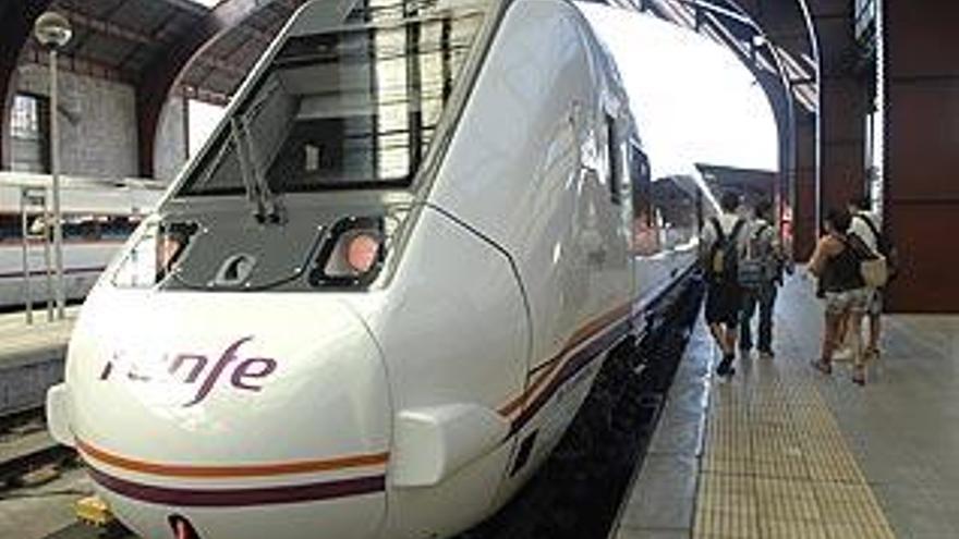 Renfe funcionará al 75% como máximo este miércoles