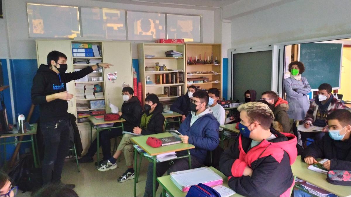 La jornada en el IES Ramón y Cajal de Zaragoza.