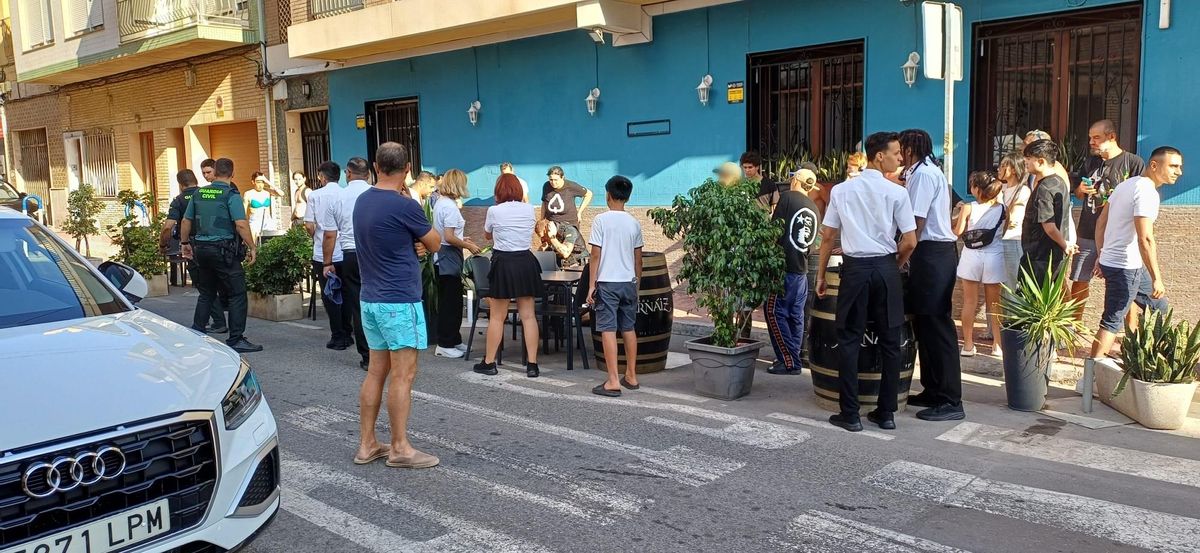 Zona en la que ha ocurrido el tiroteo