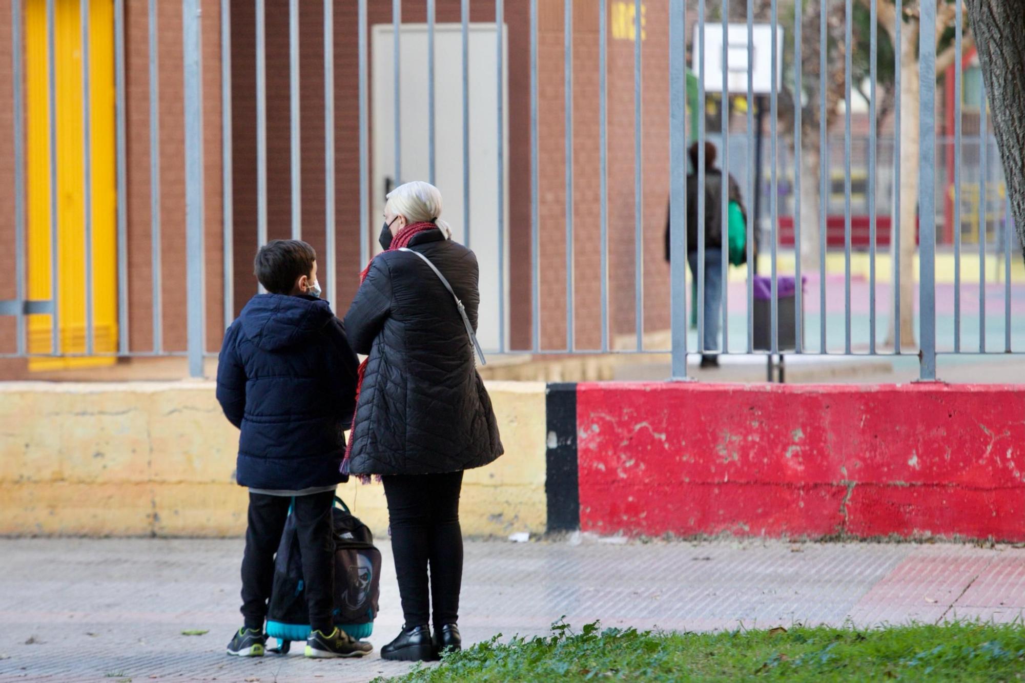 Así ha sido la vuelta al cole en Murcia