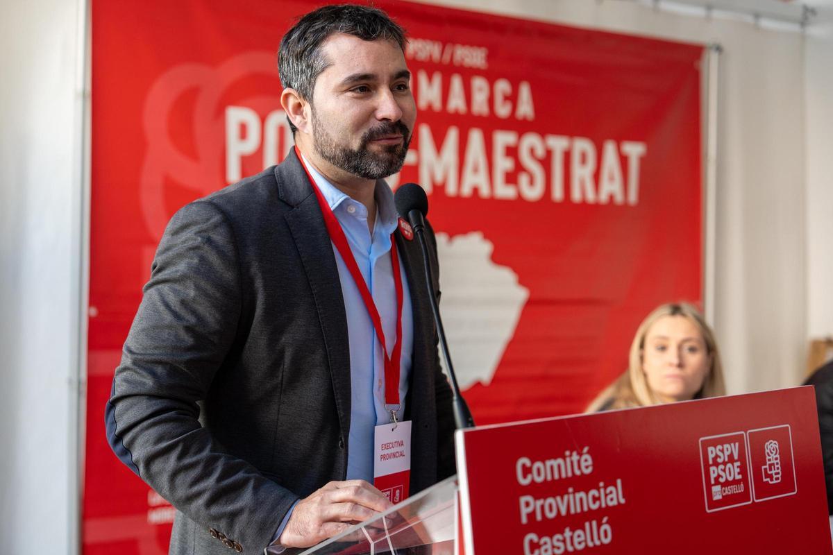 El secretario general de los socialistas en Castellón, Samuel Falomir.