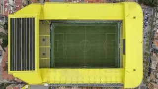 Villarreal | El Estadio de la Cerámica cubre un fondo con más de 1.000 placas solares
