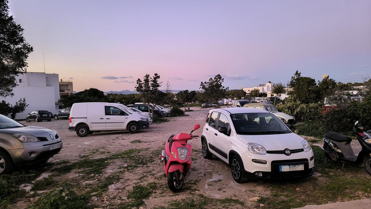 Parte del solar donde se ubica la parcela en la que se construirán las viviendas