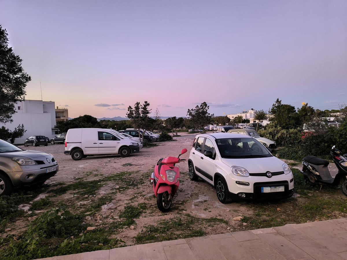 Parte del solar donde se ubica la parcela en la que se construirán las viviendas