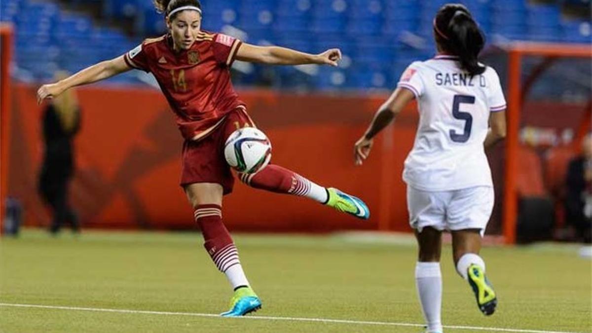 La selección española disputó por primera vez en su historia un Mundial femenino