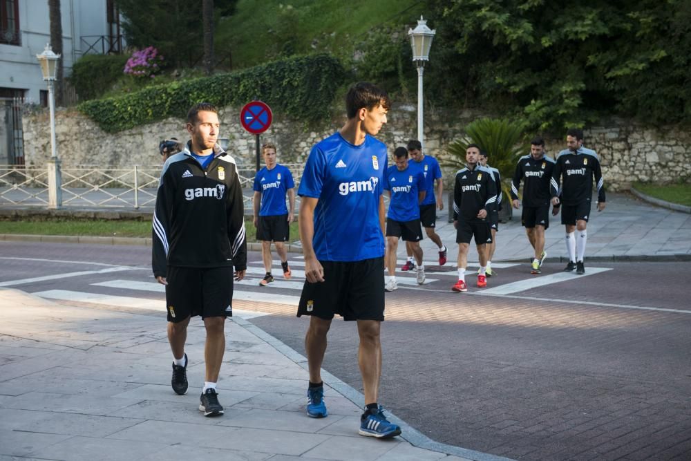 Entrenamiento del Real Oviedo