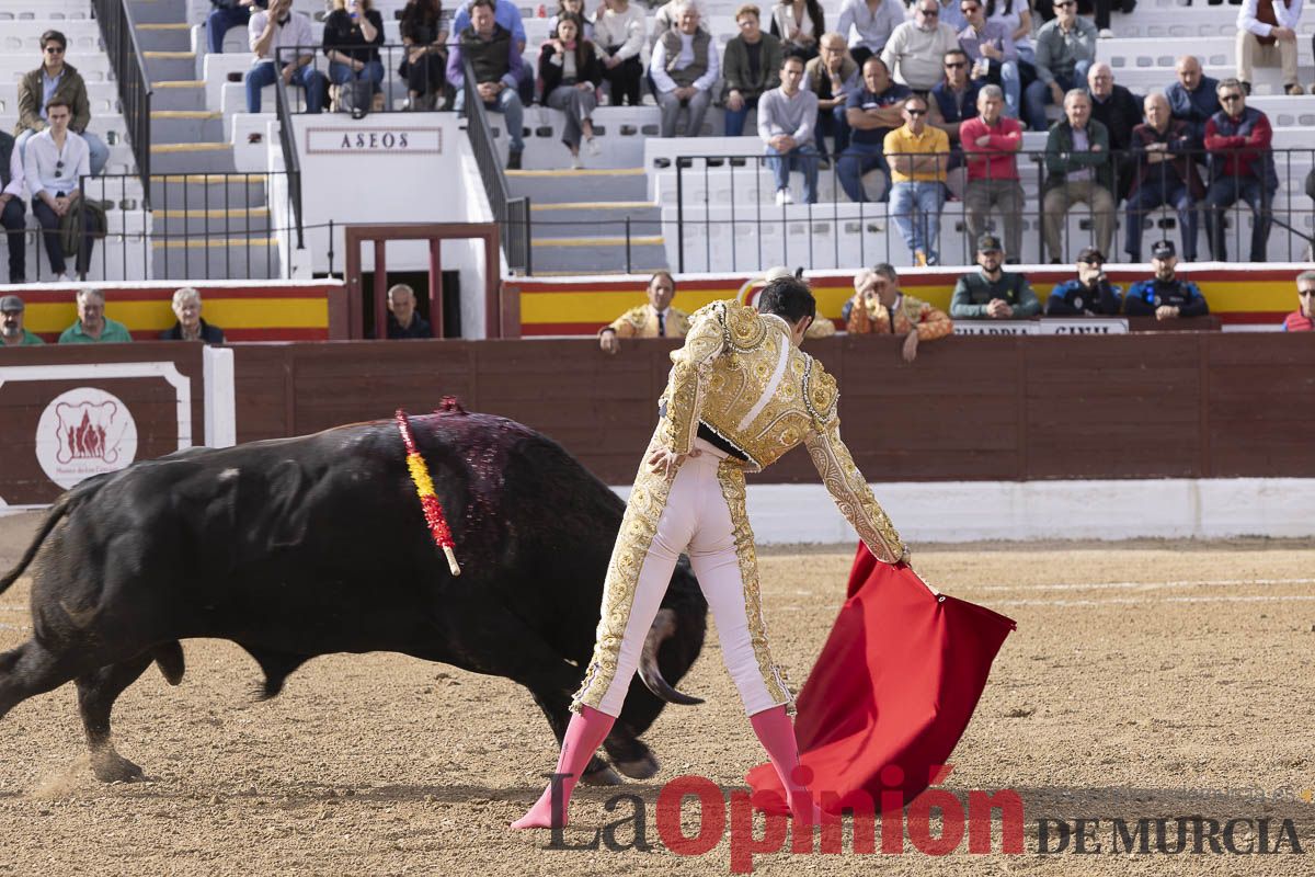 El torero de Cehegín, Antonio Puerta, en la corrida clasificatoria de la Copa Chenel de Madrid