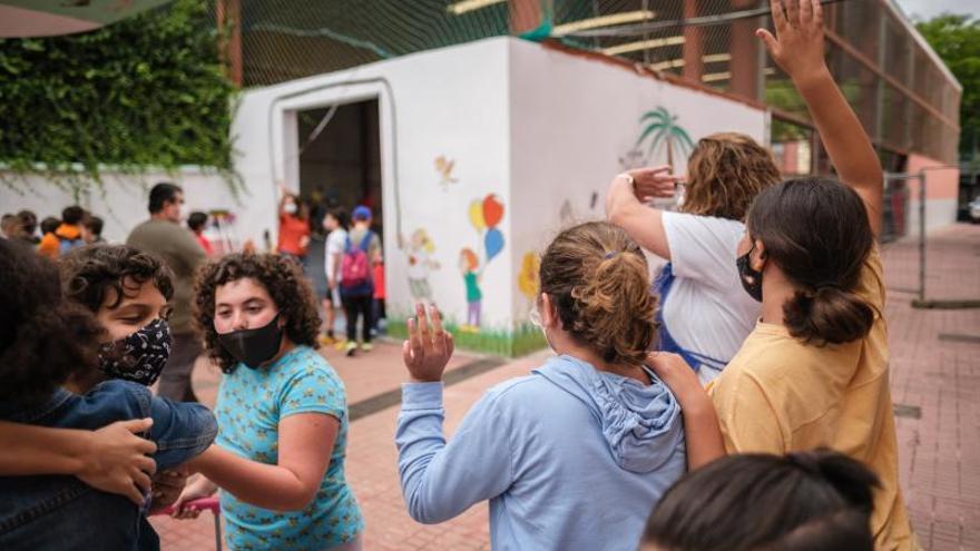 Final de curso en los colegios. 