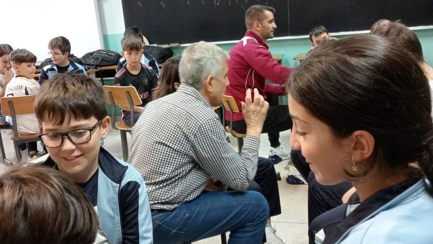 Por el buen ambiente en el aula