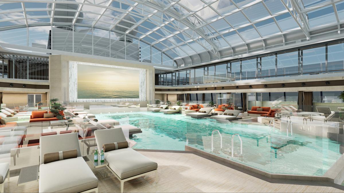 The Conservatory Pool &amp; Bar del EXPLORA I