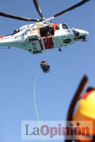 Simulacro de Salvamento Marítimo en Cartagena