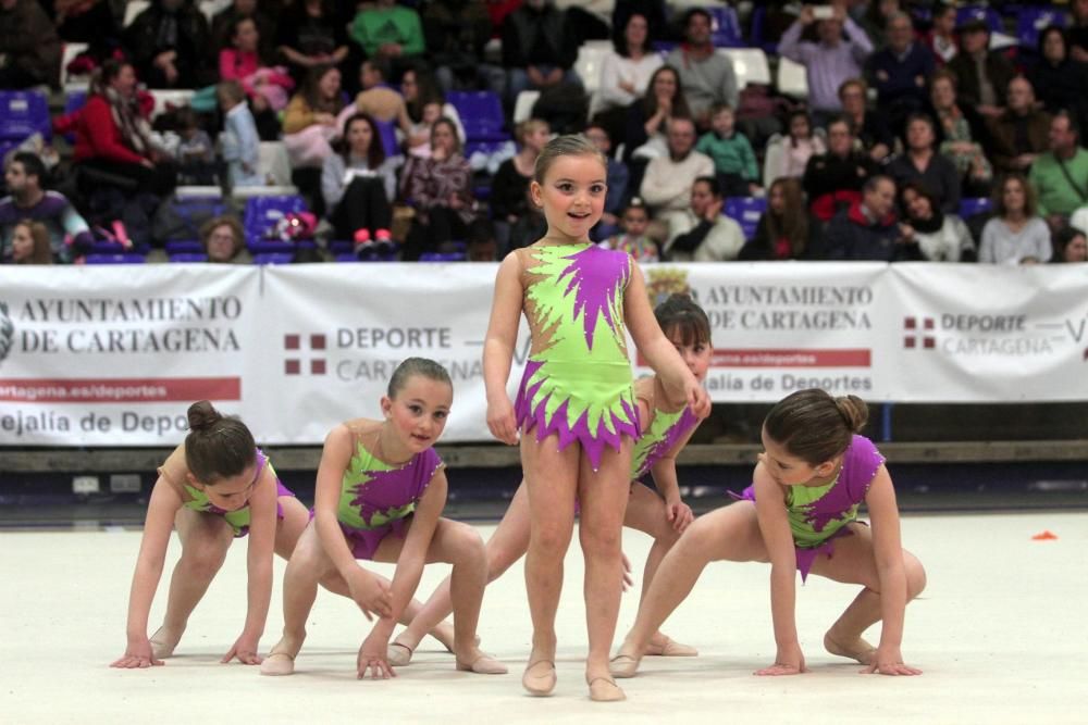 Campeonato de gimnasia rítmica en Cartagena