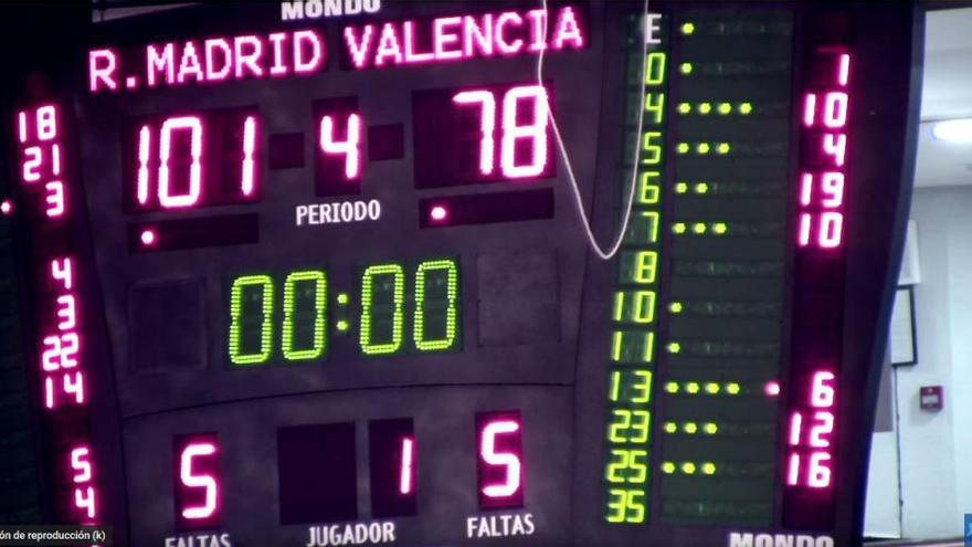 Así ha sido el Real Madrid - Valencia Basket