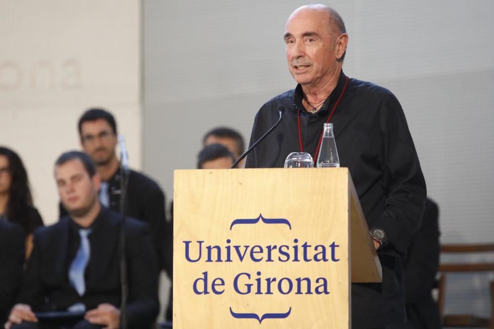 Entrega de l''honoris causa a Llach i Martí i Pol.