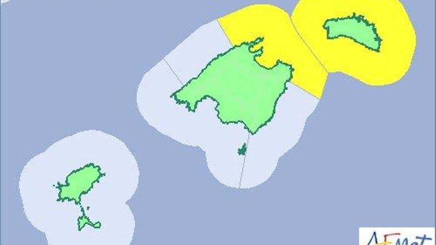 Die Wetterwarnung vor hohen Wellen gilt zunächst für die Nordküste, ab Sonntag für die gesamten Balearen-Gewässer.