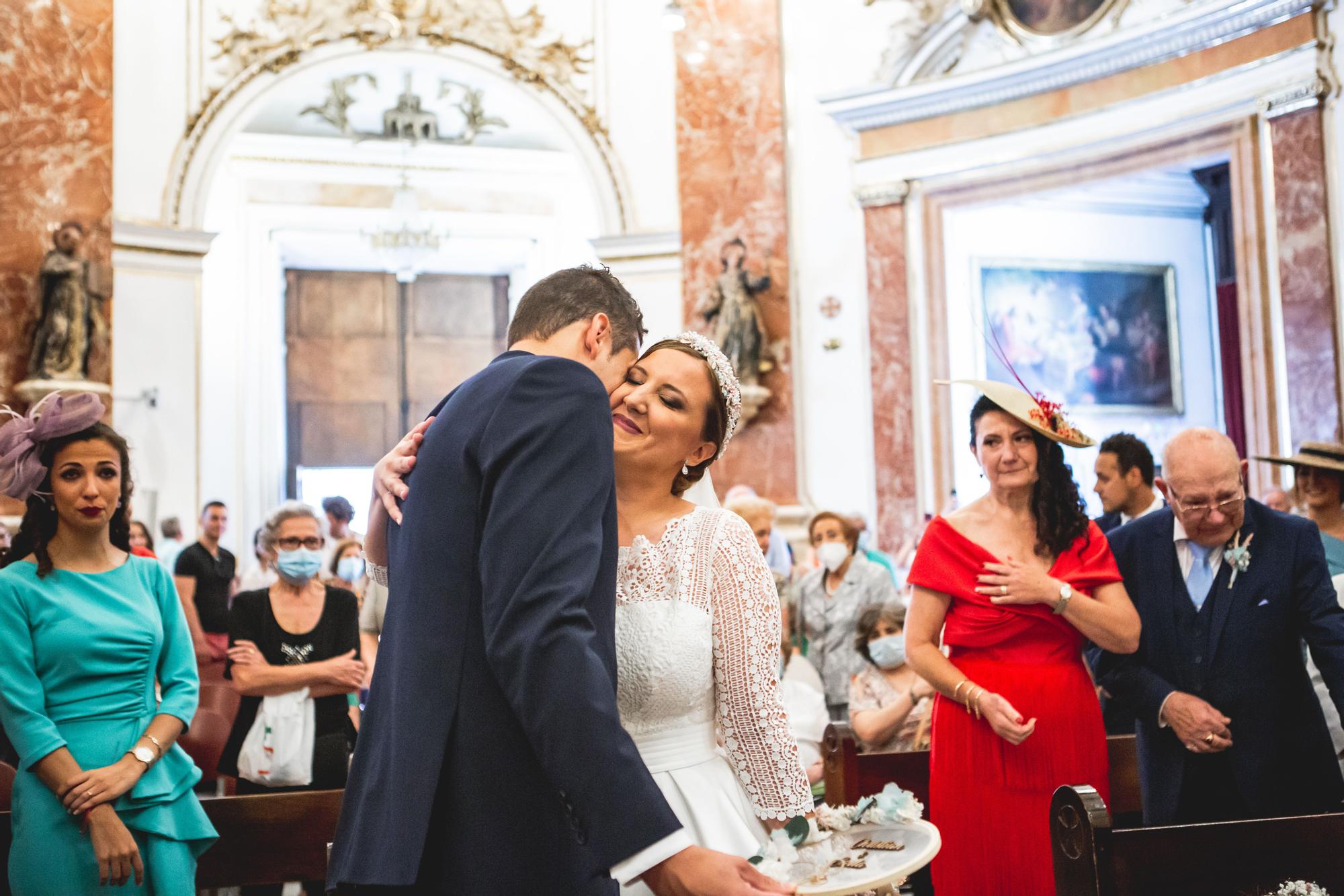 Boda de Carla Esteve, Corte de Honor 2013 y nieta de un histórico de las Fallas