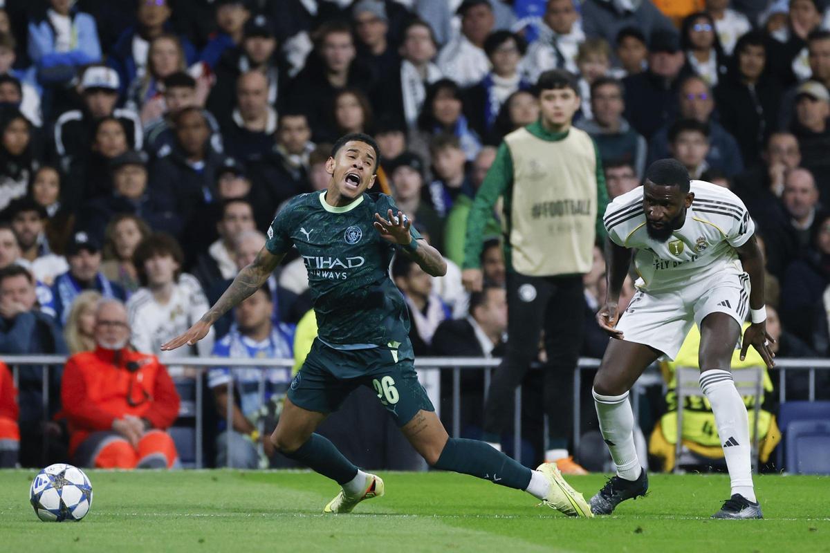 Savinho, en el Santiagio Bernabéu